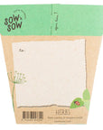 Sow 'n Sow Garden Herbs Gift of Seeds