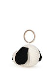 Snoopy Head Corduroy Cream keychain