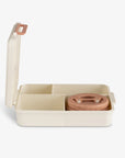 Citron Grand Lunch Box 4 Compartments with Insulated Food Jar Cherry