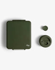 Citron Grand Lunch Box 4 Compartments with Insulated Food Jar - sauce dipper