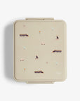 Citron Grand Lunch Box 4 Compartments with Insulated thermos Vehicles
