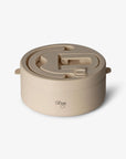 Citron Stainless Steel Insulated Food Jar large Beige