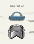 Citron Stainless Steel Insulated Food Jar 250ml