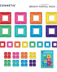 Connetix Magnetic Tiles Bright Portal Pack