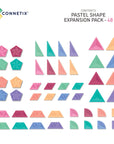 Connetix Magnetic Tiles Pastel Shape Expansion Pack