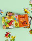 Crocodile Creek 50 pc Tin Puzzle - Dino World
