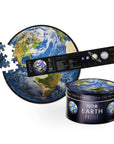 Crocodile Creek Tin Space Puzzle Earth
