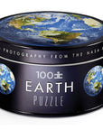 Crocodile Creek Tin Space Puzzle Earth