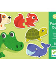 Djeco Duo Animals 20pc Puzzle