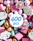 Djeco Rainbow Wooden Beads