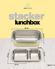 Ecococoon Classic Stacker Lunchbox