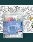 HeyDoodle Reusable Silicone Placemat When I Grow Up