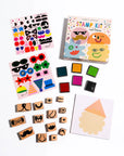 Journey of Something Wooden Stamp Kit - Cool Faces