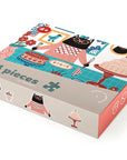24 Piece Kids Puzzle Cat Banquet