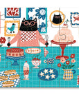 24 Piece Kids Puzzle Cat Banquet