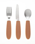Kiddikutter Cutlery Set Peach Fuzz