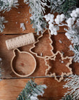 Kinfolk Pantry Christmas Ornament Roller & Cutter Set
