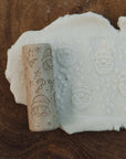 Kinfolk Pantry Santa Christmas Roller - Pattern Playdough Roller