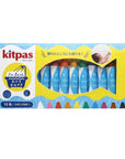 Kitpas Bath Crayons 10 Colours with Sponge