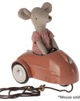Maileg Mouse Car coral