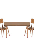Maileg Table and Chair Set Mouse Dark Powder