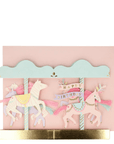 Meri Meri Carousel Stand-Up Birthday Card