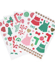 Meri Meri Gingerbread Sticker Advent Calendar