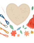 Meri Meri Heart Embroidery Kit