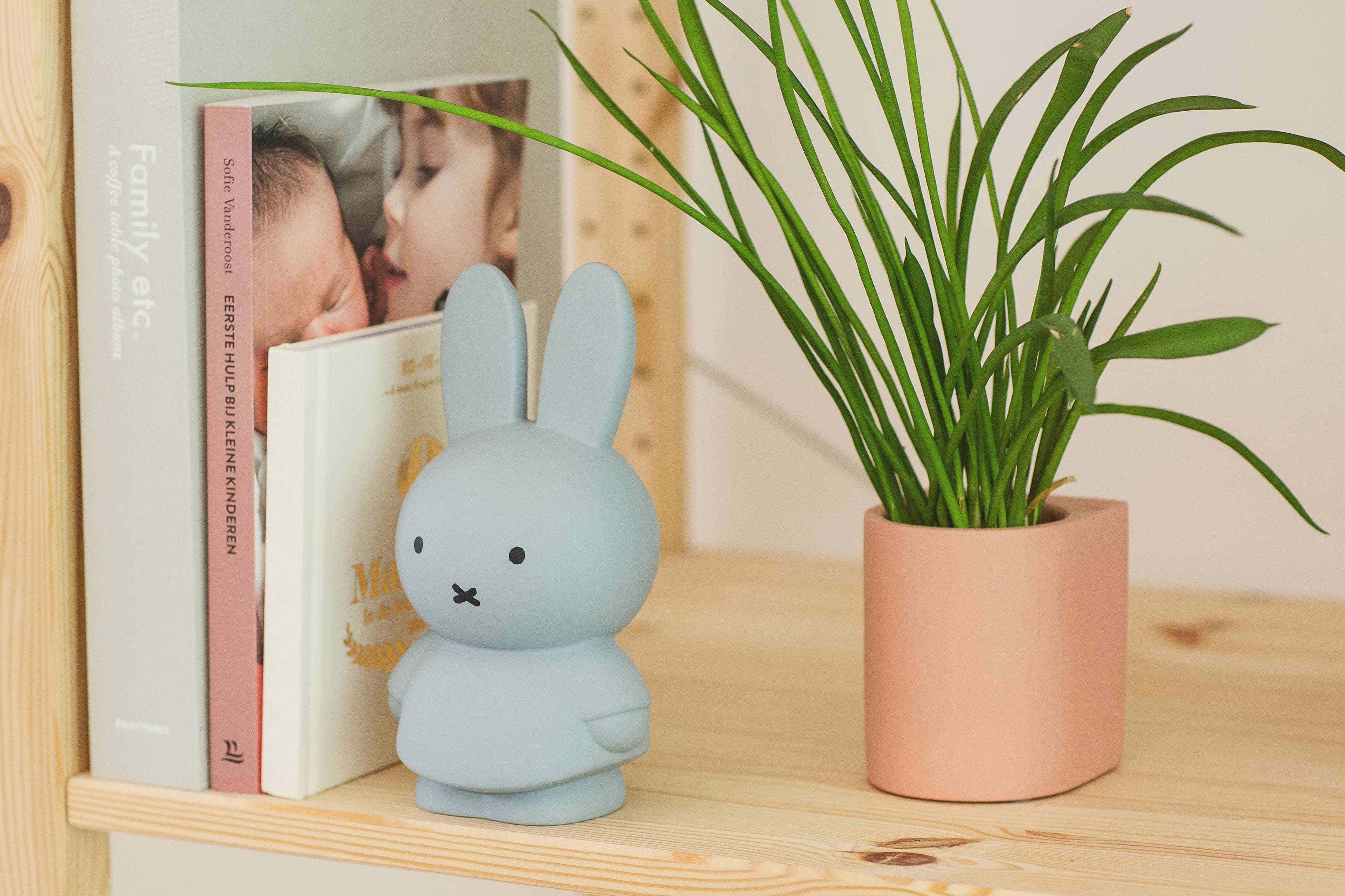 Miffy SILVER BLUE Money Box 19 cm Little Junior Co