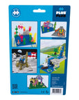 Plus-Plus Baseplates Blue & Grey