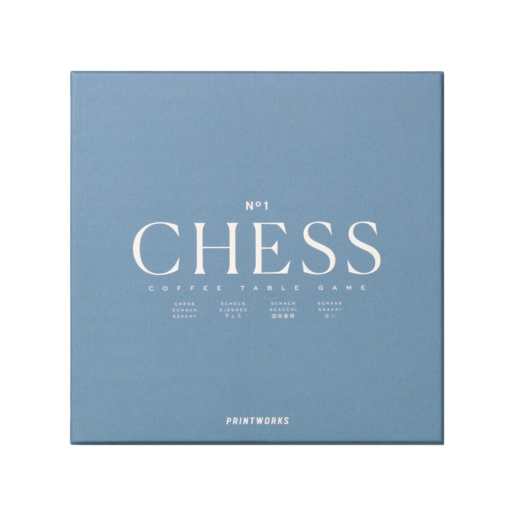 Printworks Classic Games Chess Dusty Blue