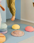 Stapelstein Balance Stepping Stones Original Rainbow Pastel + Board Combination Set of 7
