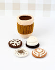 Tara Treasures Felt Coffee Cup