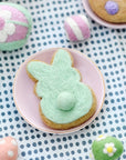 Tara Treasures Felt Mint Green Easter Bunny Cookie