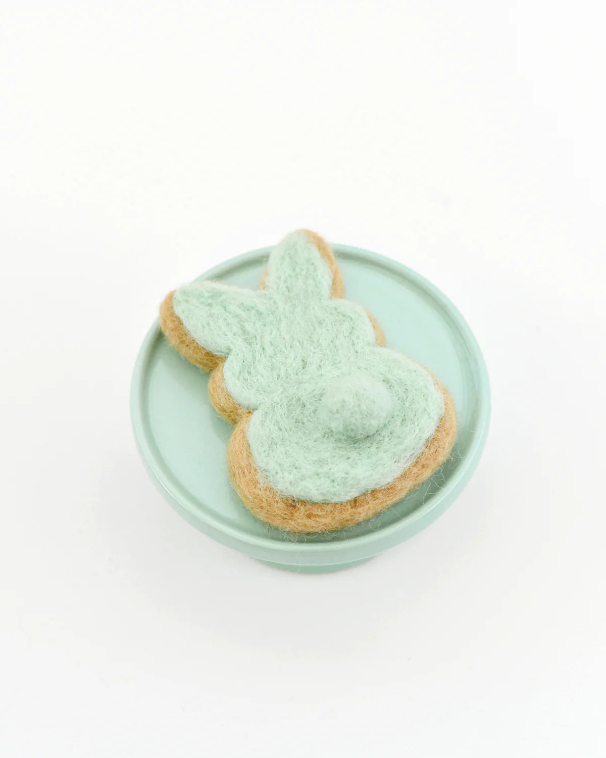 Tara Treasures Felt Mint Green Easter Bunny Cookie – Little Junior Co