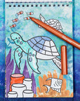 Tiger Tribe Shimmer Colouring SetSea Life