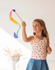 Sarah's Silks Streamer small rainbow