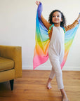 Sarah's Silks Wings Rainbow front