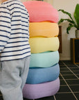Stapelstein Balance Stepping Stones - Original Grow, Set of 6, Rainbow Pastel from Australia