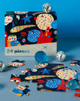 24 Piece Kids Puzzle Space Romance