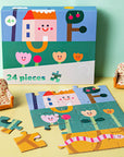 24 Piece Kids Puzzle Under the Garden