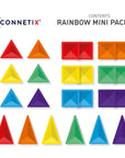Connetix Tiles Rainbow Mini Pack