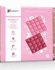 Connetix Magnetic Tiles 2 Piece Base Plate Pink & Berry Pack
