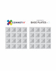 Connetix Magnetic Tiles 2 Piece Clear Base Plate Pack