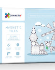 Connetix Magnetic Tiles 34 Piece Clear Pack