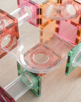 Connetix Tiles - 80 Piece Pastel Ball Run Expansion Pack
