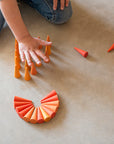 Grapat Mandala Orange Cones
