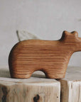 Wooden Bear Figure - Quincy