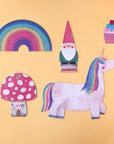 Londji Progressive Puzzles - Happy Birthday Unicorn!