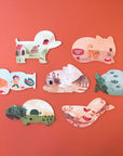 Londji Reversible Puzzles - I Love My Pets